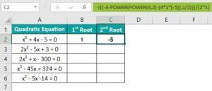 Writing Power Functions in Excel 的图像结果