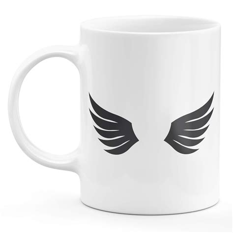 Buy Snug Venture Ceramic Coffee Mugs for Gift (Birds Wing Tattoo Art ...