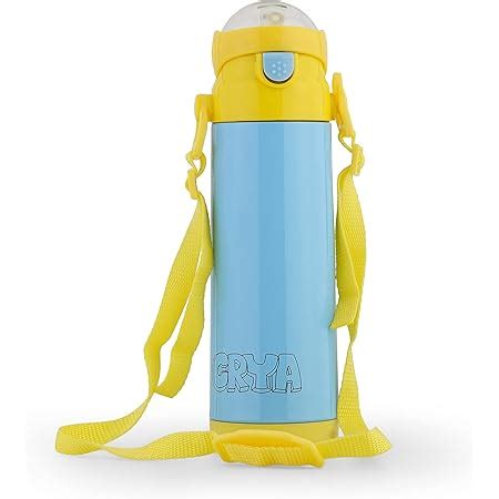Milton Jolly 475 Thermosteel Kids Water Bottle, 390 ml, Purple : Amazon ...