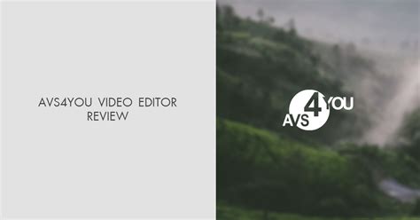 Image result for AVS4YOU Video Editor