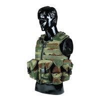 Tactical Vest With Plate Carrier and Ammunition Pouch – Olive Planet