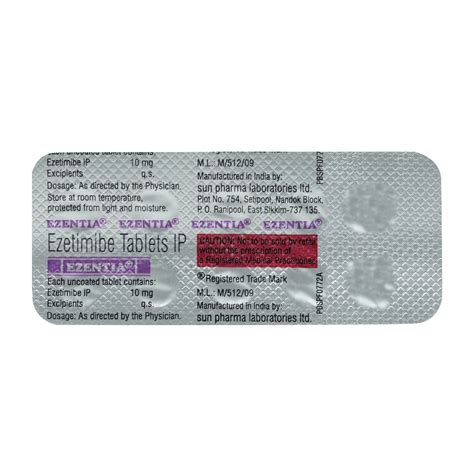 Ezentia Tablet | Uses, Side Effects, Price | Apollo Pharmacy
