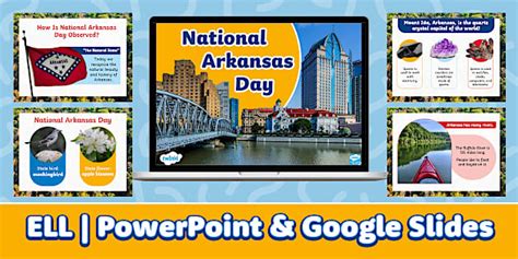 All About Arkansas PowerPoint & Google Slides for ELL