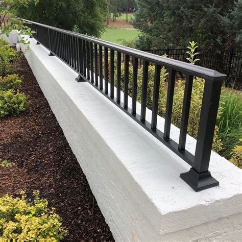 Exterior Residential Iron Railings | Custom Aluminum Railings in ...