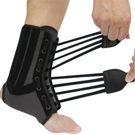Taiwan Ankle Brace, Tied Up with 2 Stripe Hook-and-loop on Global Sources