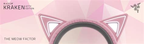 Razer Kraken Kitty RGB USB Gaming Headset: THX 7.1 Spatial Surround ...