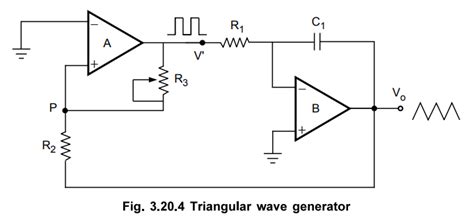 Triangular Wave Generator using Op-amp - Working Principle, Pulse ...