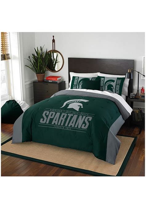 Michigan State Spartans Modern Take Full/Queen Comforter Set Comforter