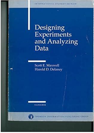 Buy Designing Experiments and Analysing Data: A Model Comparison ...