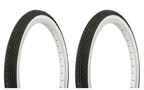 Buy Lowrider Tire Set. 2 Tires. Two Tires Duro 20" x 1.75" Black/White ...