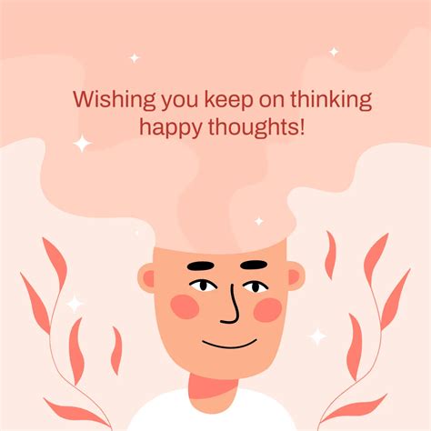 Free Positive Thinking Day Wishes Clipart Template to Edit Online