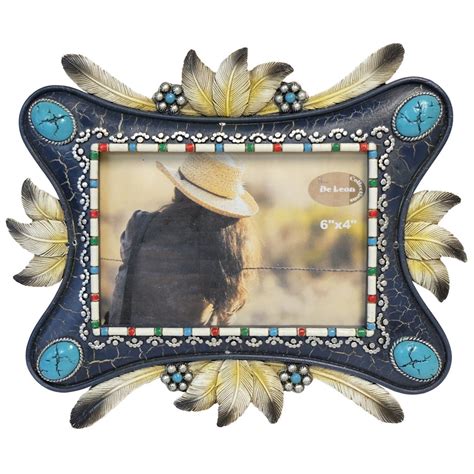 Buy LL Home Feather and Concho 6 X 4 Photo Frame Home Decor Online at ...