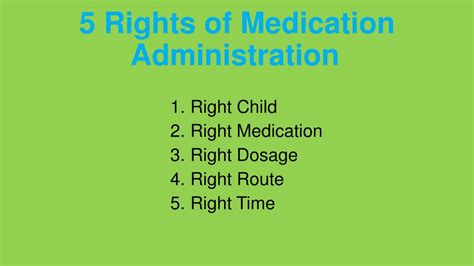PPT - Medication Administration Guidelines: Ensuring Safe and Proper ...