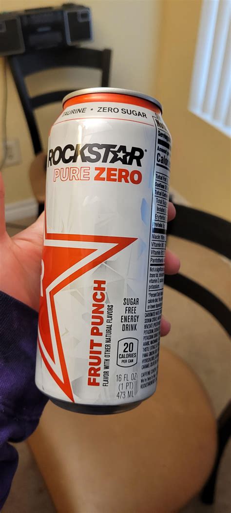 Classic Fruit Punch Rockstar for the day! : r/energydrinks