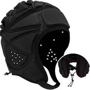 Proberos® Soccer Head Protector for Adult, Adjustable Rugby Helmet ...