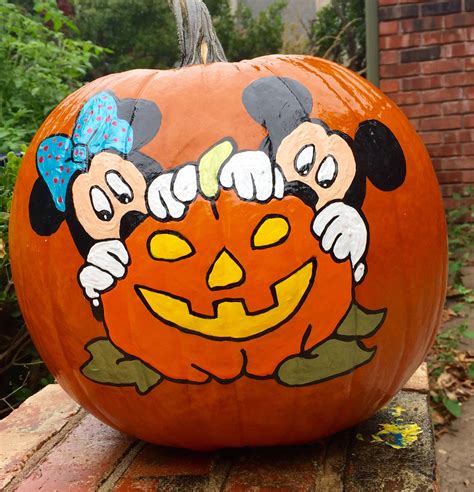 Easy Disney Pumpkin Painting Ideas