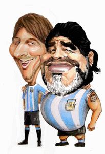 Poster Deigo Maradona With Messi sl-9621 (Wall Poster, 13x19 Inch ...