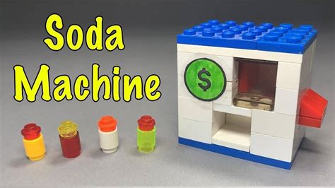 Image result for LEGO Soda Machine Tutorial Easy