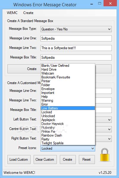 Custom Windows Error Message 的图像结果