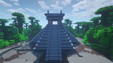 Image result for Building Aztec Temple Minecraft