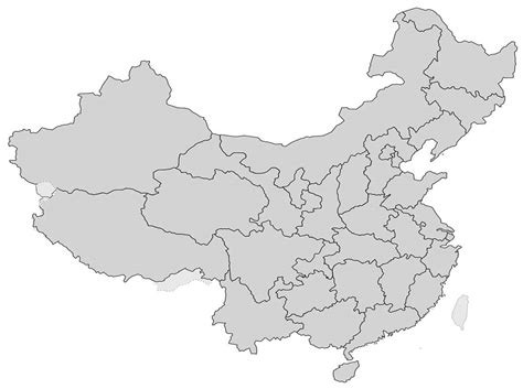 China Map Printable 的图像结果