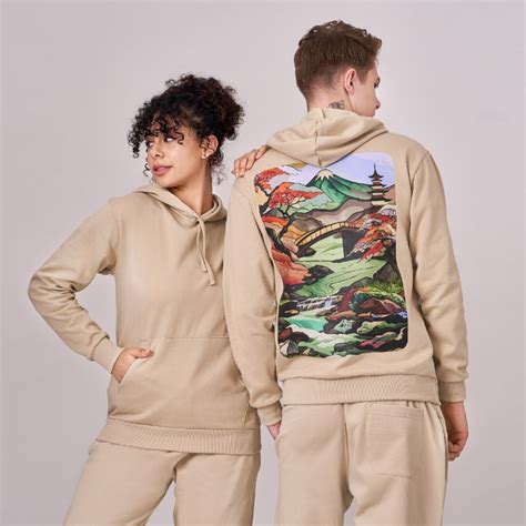 Hoodie Set Graphics – Dune (Fleece Lined) – LUKE Clothing