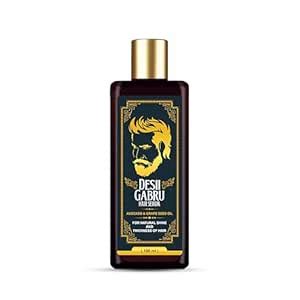 Buy Desii Gabru Hair Serum | Avacado & Grape Seed Oil | For Natural ...