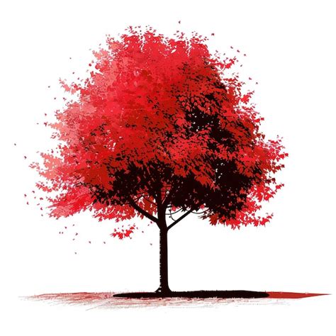 Image result for Tutorial Painting Red Tree