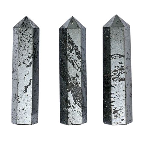 Hematite Pencil Points - Premium Crystal Pencil Points - Crystal Heaven