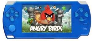 Rock PSP BLUE COLOR HANDHELD GAMING CONSOLE WITH CAMERA AND TF CARD ...