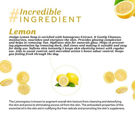 Buy ATULYA LEMON SOAP 125 GM Online & Get Upto 60% OFF at PharmEasy