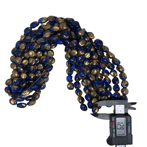 Luxury glass beads two ton Size 12.9mm. – Nagneshi