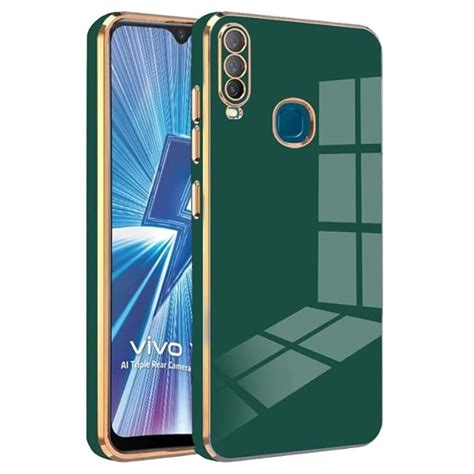 STUDOZ Soft Silicone Electroplated 6D Chrome Flexible Bumper Back Cover ...