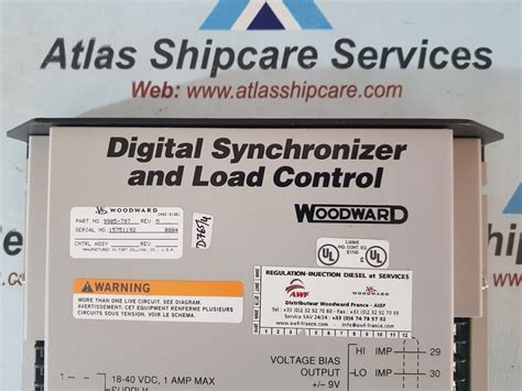 WOODWARD 9905-797 DIGITAL SYNCHRONIZER AND LOAD CONTROL – Atlas ...