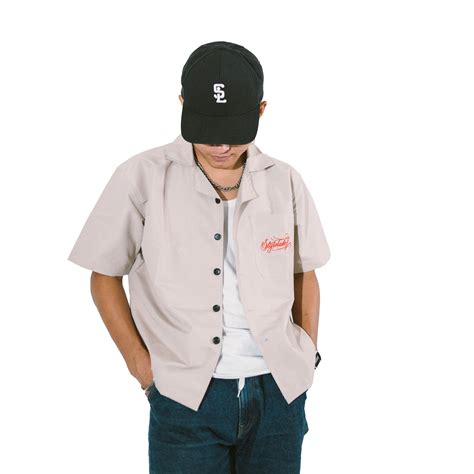 Garage Shirt (Cream) – STYL-O LABEL