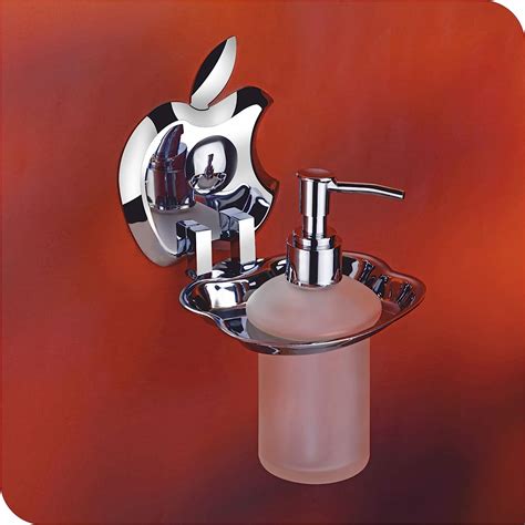 KANJAL AISI 304 Stainless Steel stand and Glass Liquid Soap Dispenser ...