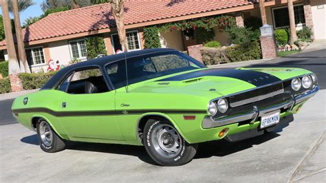 1970 Dodge Challenger R/T 440 4 Speed U code California Car! Sublime Green Rare
