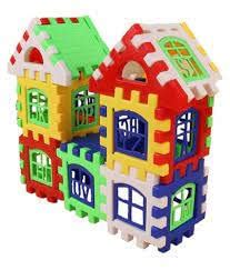Smulti Colour Kids Playing Home Building Sets : Amazon.in: Toys & Games