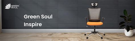 Green Soul® Inspire Office Chair, High Back Mesh Ergonomic Home Office ...