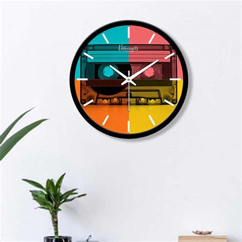 Classic Caset Design Wall Clock – Vibecrafts