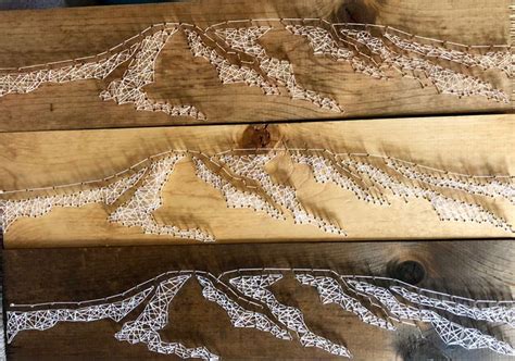 Sleeping Lady String Art