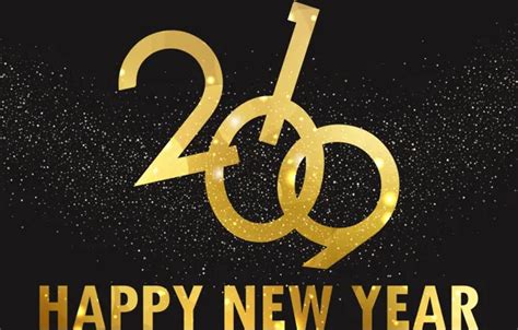 Wallpaper background, gold, New Year, golden, New Year, Happy, 2019 for ...