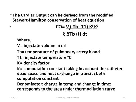 cardiac output measurment | PPT
