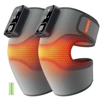 IKEEPFIT Cordless Knee Massager with Heat Vibration for Pain India | Ubuy