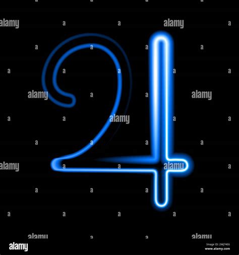 Vector isolated illustration of Jupiter planet astrological sign with neon effect Stock Vector ...