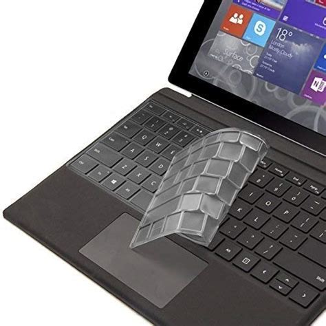 Plastron Keyboard Cover for Microsoft Surface Pro Models - TPU ...