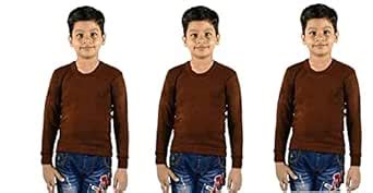Buy JBI OSWAL Boy Thermal Top-Round Neck, Full Sleeves Winter Wear Suit ...