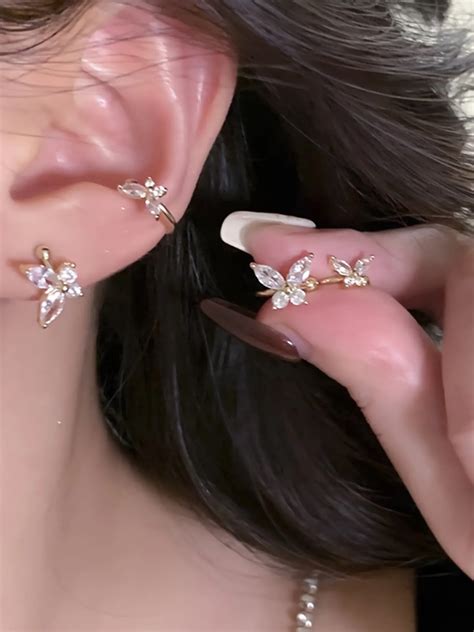 Rhinestone Artificial Jewellery -Ear Cuff | Savana | Bestsellers