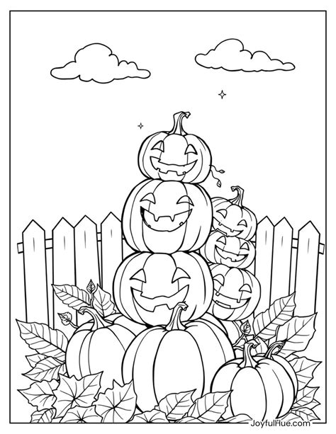 Free Printable Pumpkin Coloring Pages for Creative Fun!