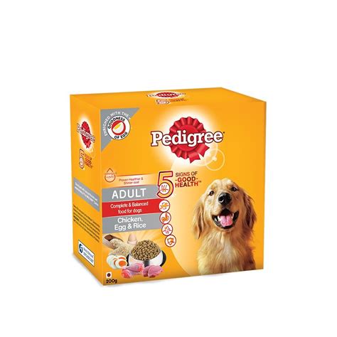 Pedigree Sample Pack Adult Dog Food (High Protein Variant), Chicken ...